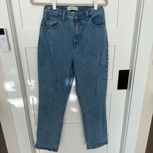 Abercrombie & Fitch Curve Love Ultra High Rise 90s Straight 29/8R